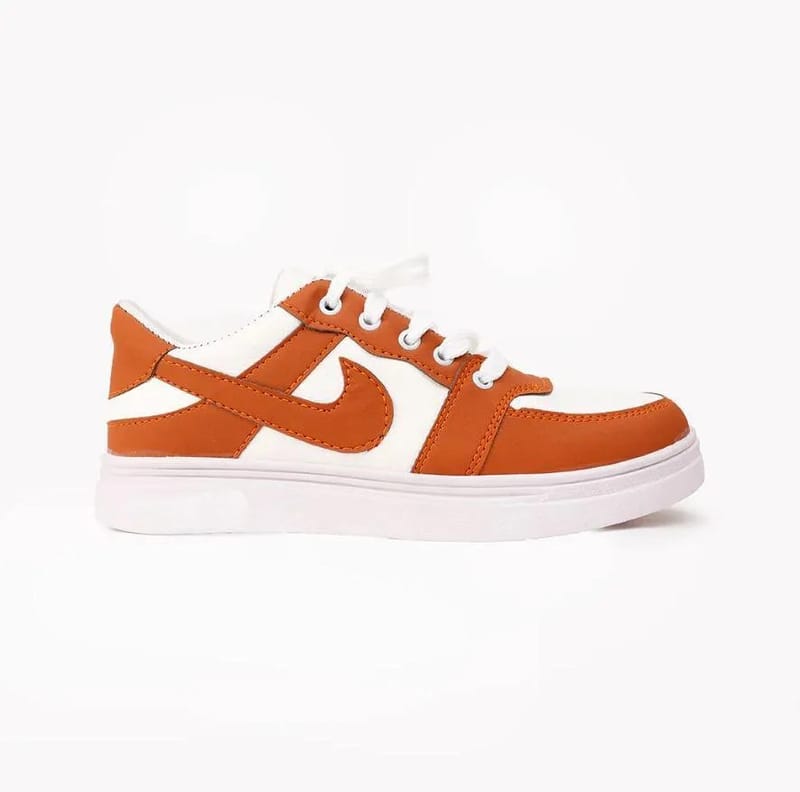 Men's Mustard Rexine Fancy Sneakers - Formal Casual Lace-Up Shoes