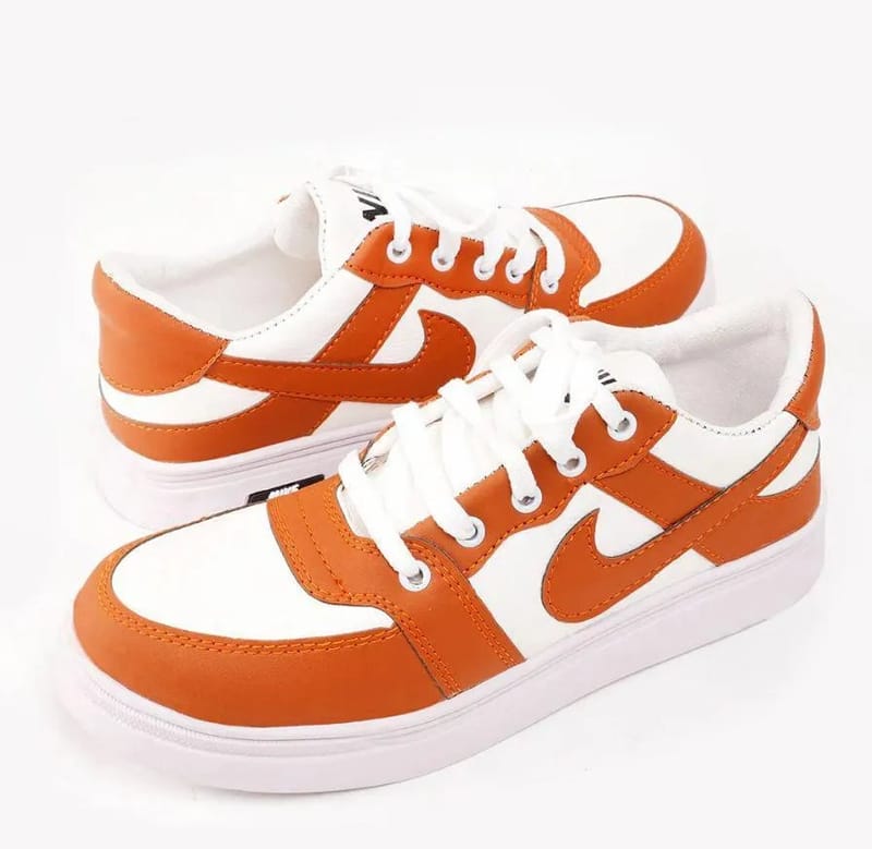 Men's Mustard Rexine Fancy Sneakers - Formal Casual Lace-Up Shoes, photo 6