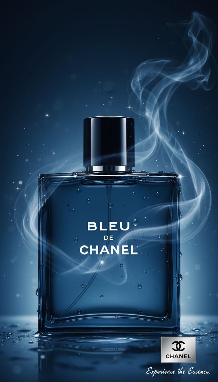 Bleu De Chanel 100ml Unisex Parfum - Long Lasting Fragrance Black Bottle