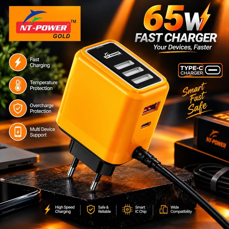 NT-POWER GOLD 65W Fast Charger