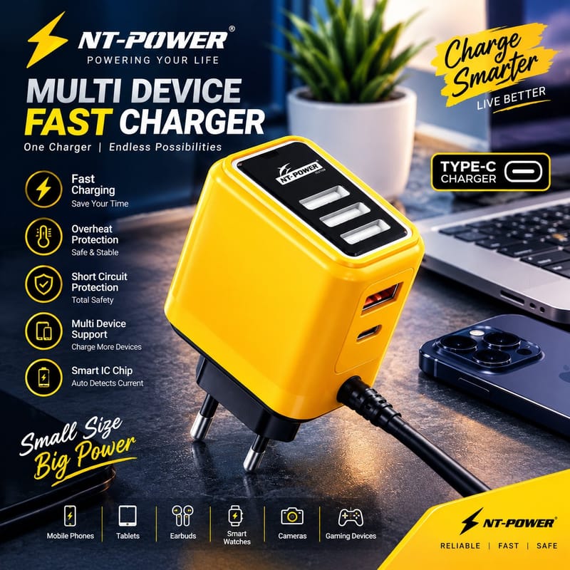 NT-POWER GOLD 65W Fast Charger, photo 2