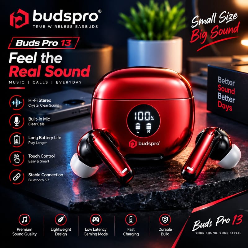 Buds Pro 13 Wireless Earbuds, photo 2