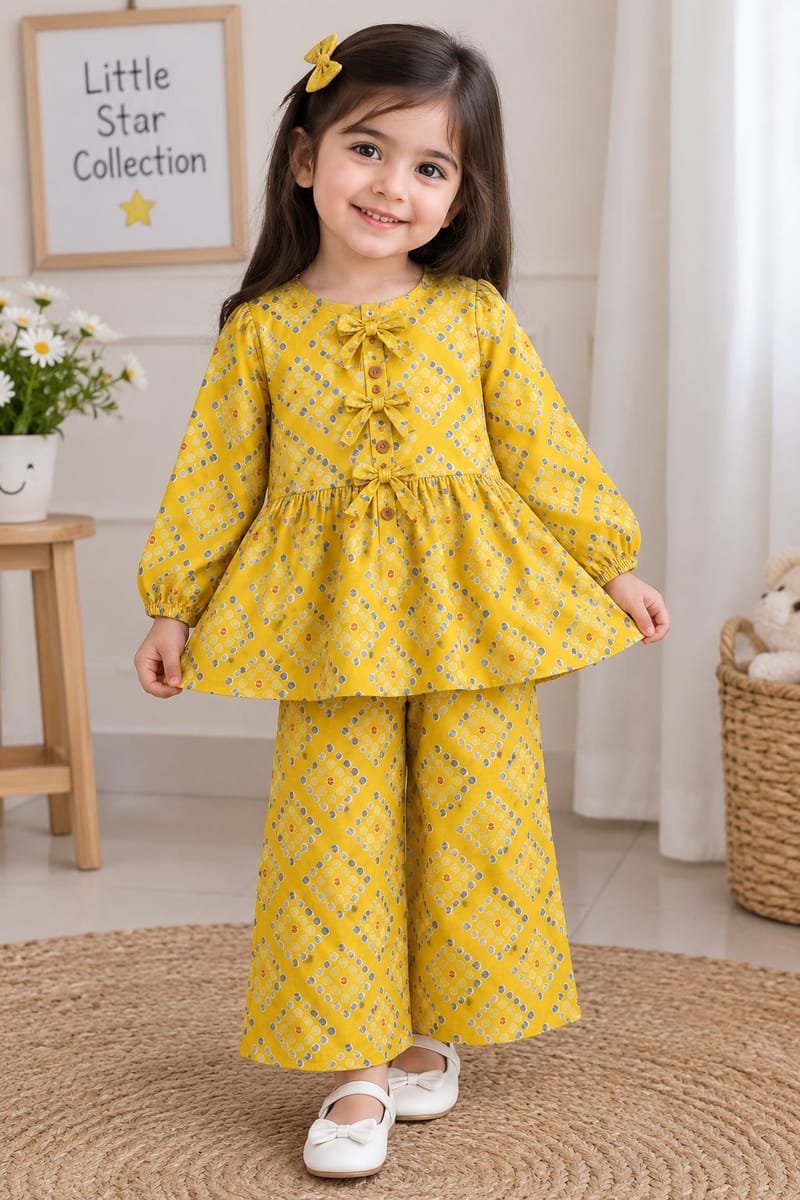 Printed stylish frock for 3 months to 3 year baby for ❄⛄ or summer🌞🏖️ available chat 💬on WhatsApp, photo 2