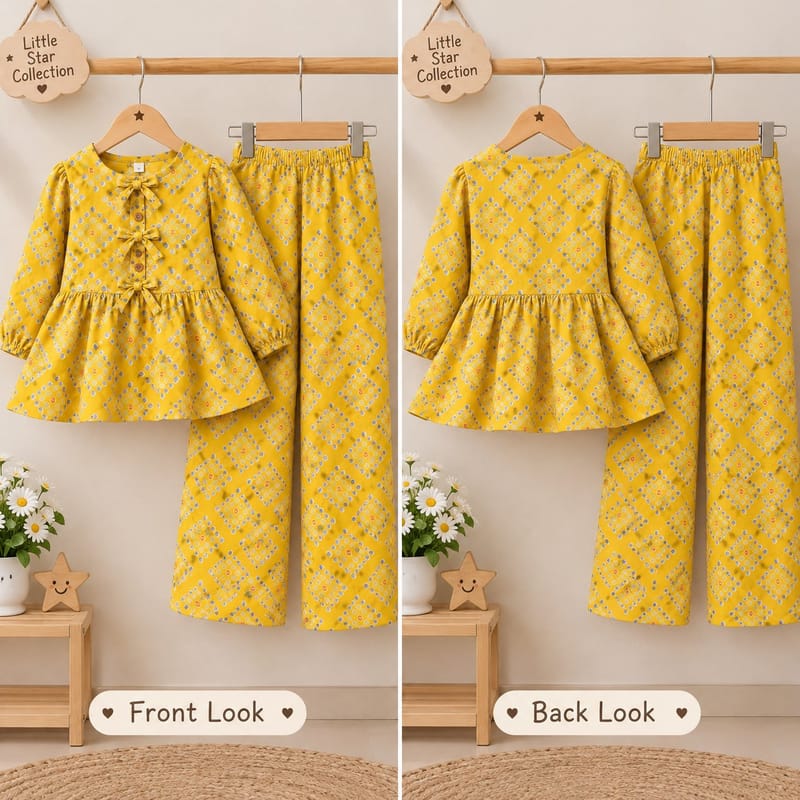 Printed stylish frock for 3 months to 3 year baby for ❄⛄ or summer🌞🏖️ available chat 💬on WhatsApp, photo 3