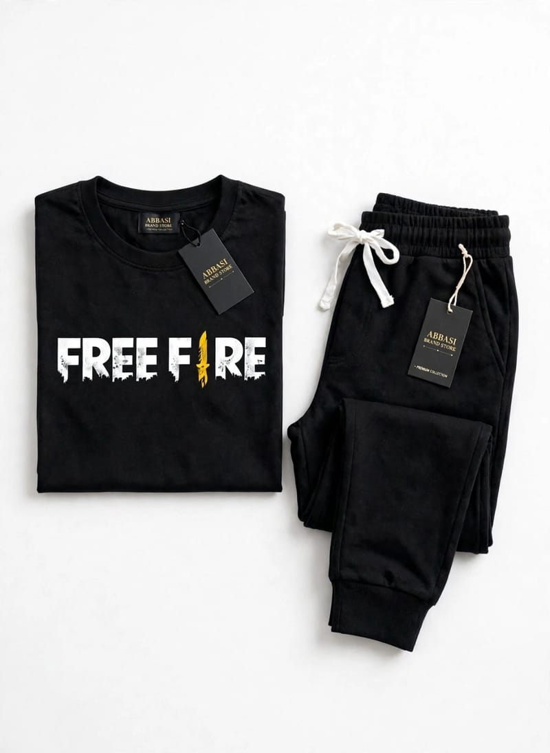 Men's Black Cotton Printed Round Neck T-Shirt - 1 Pc, photo 3