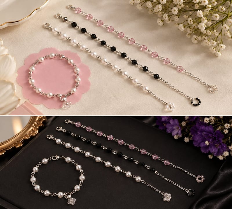 Beautiful beaded bracelets
