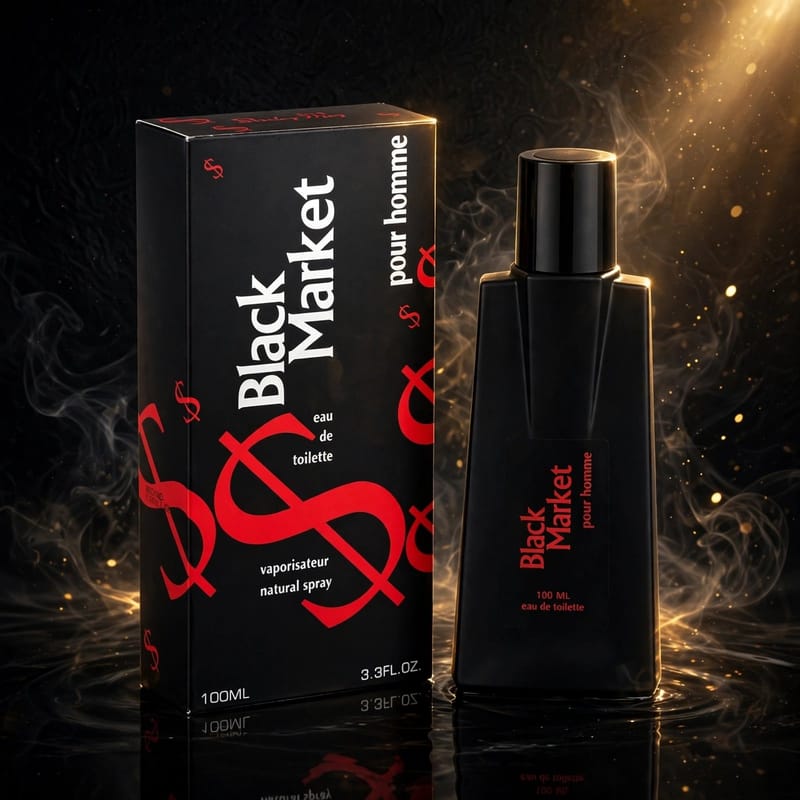Men's Long Lasting Black Perfume 100ml - Premium Bold Fragrance for Daily Wear, photo 4