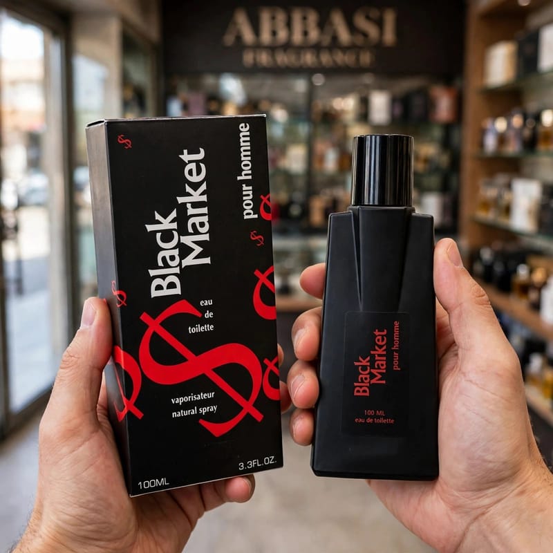 Men's Long Lasting Black Perfume 100ml - Premium Bold Fragrance for Daily Wear, photo 2