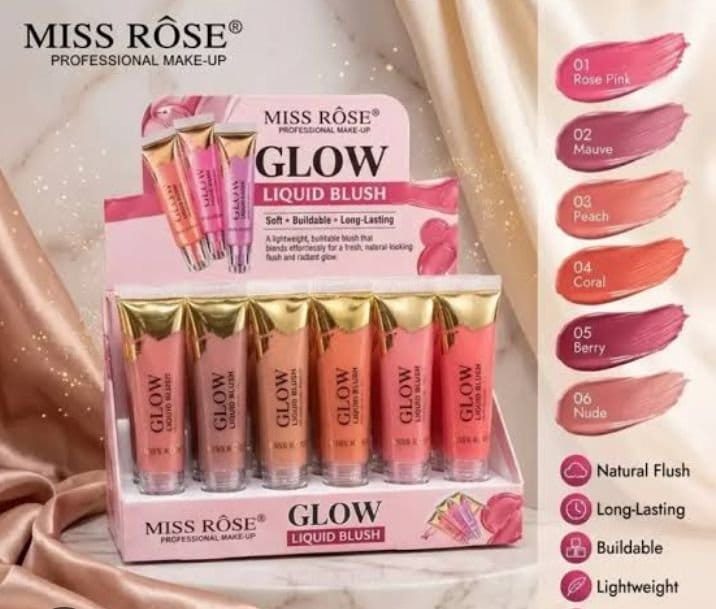 Miss rose glow liquid blush