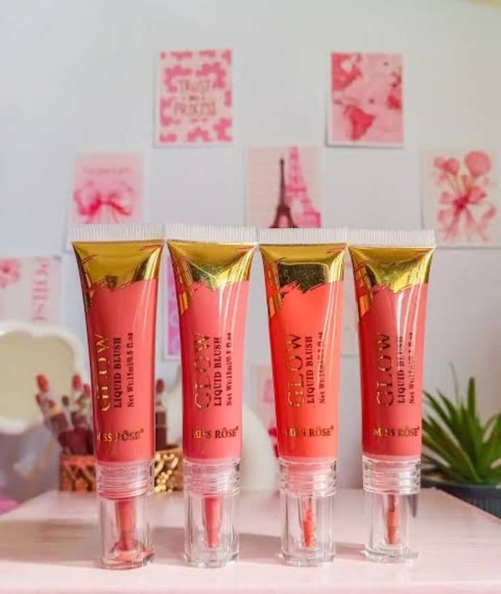 Miss rose glow liquid blush, photo 3