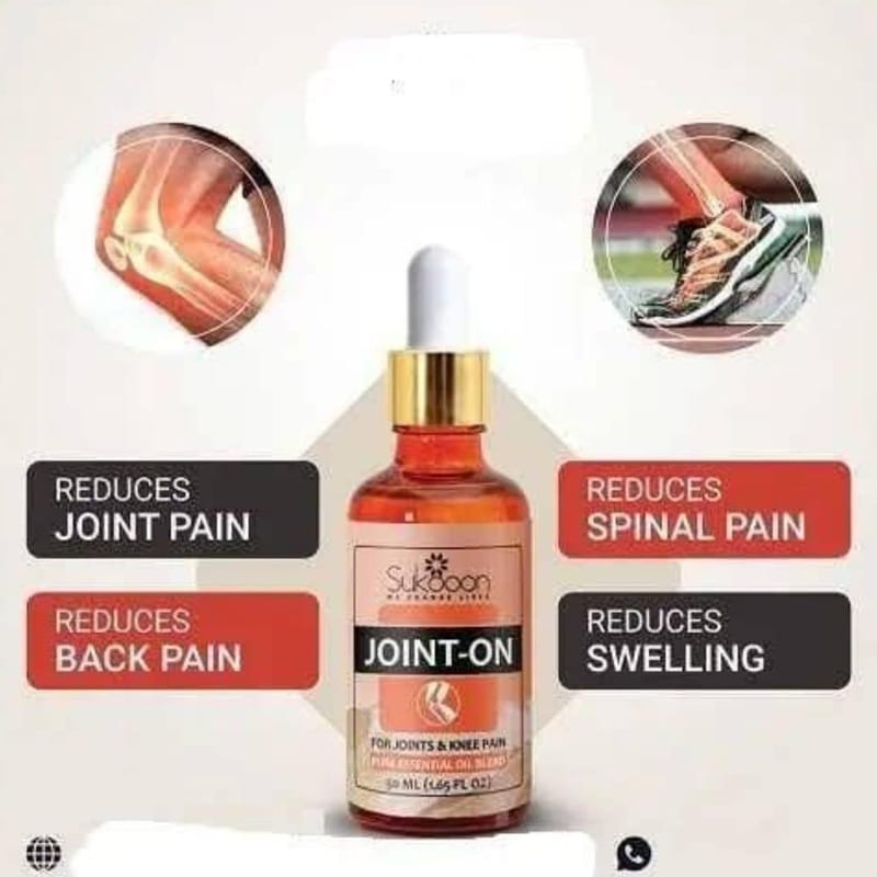 Joint Pain Relief Oil 30ml Natural Therapeutic Formula, photo 2