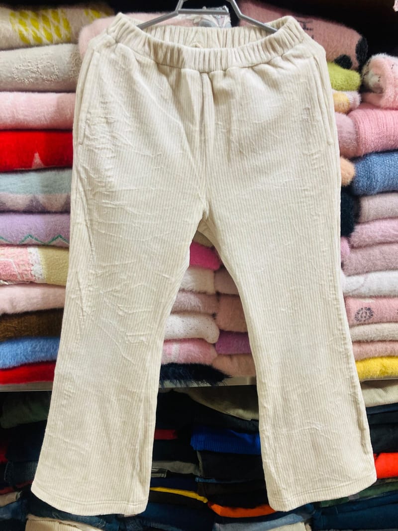 Corduroy Wide Leg Pants