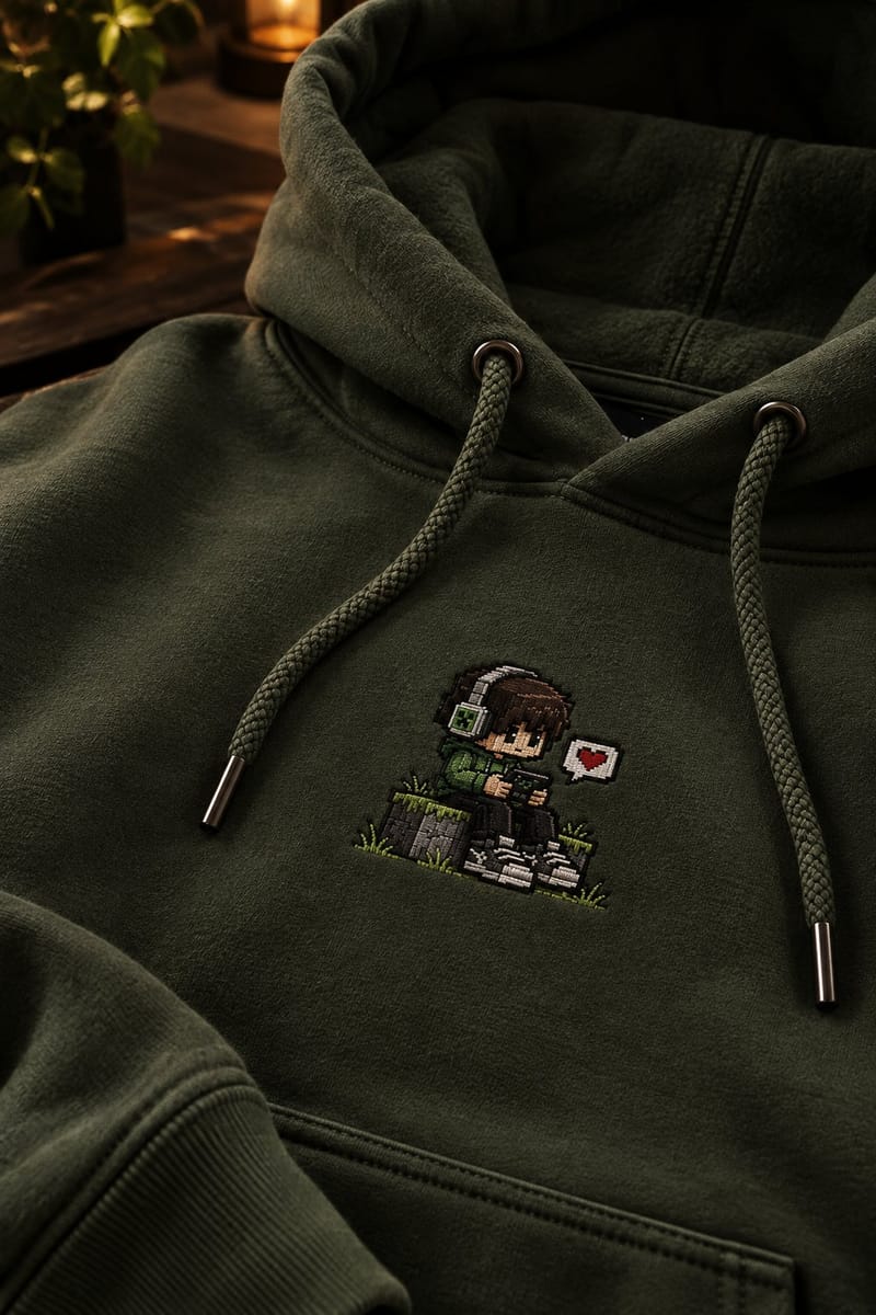 Printed Hoddie