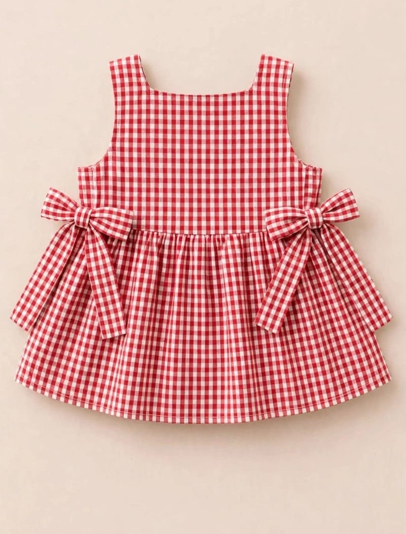 Red Gingham Dress
