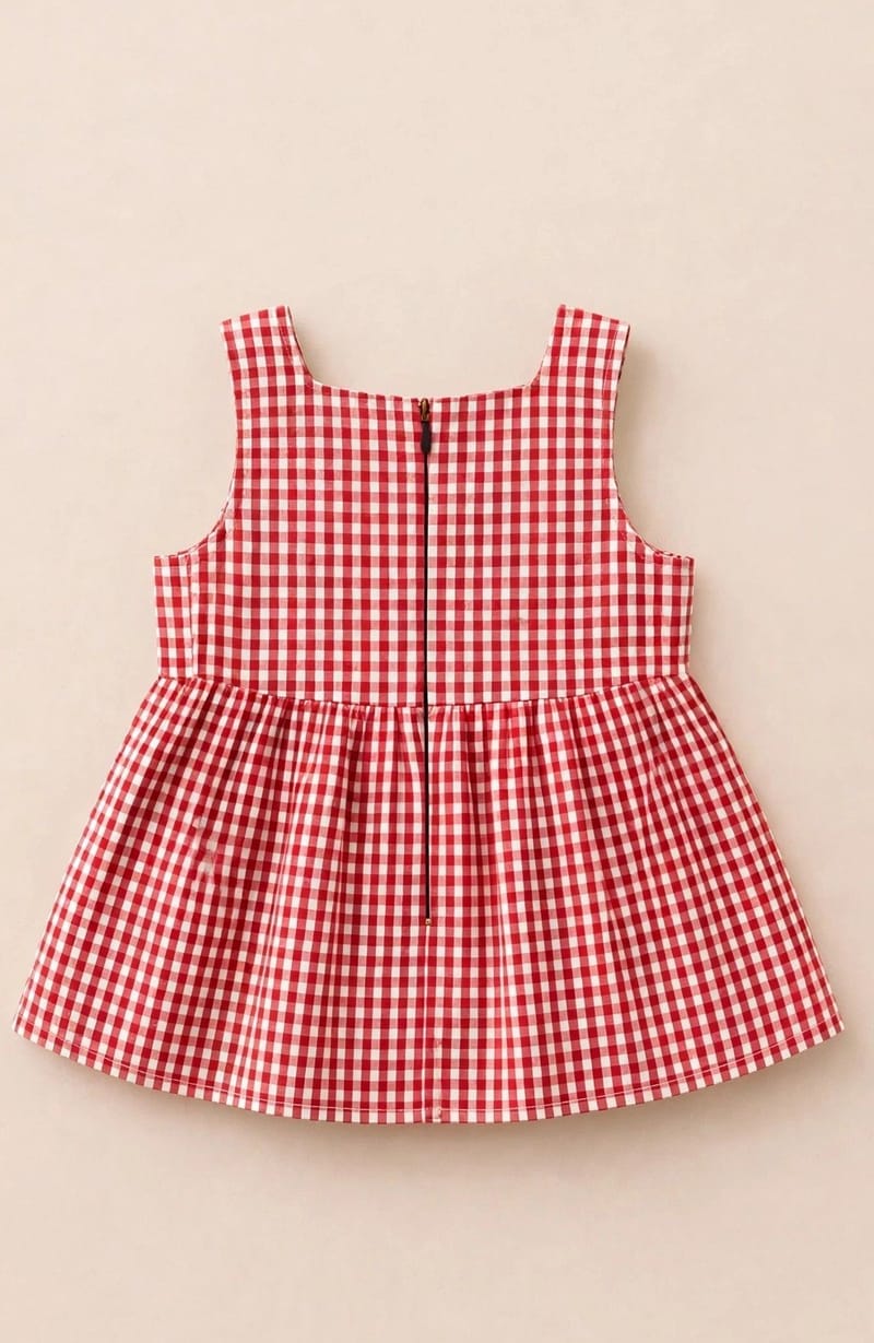 Red Gingham Dress, photo 2