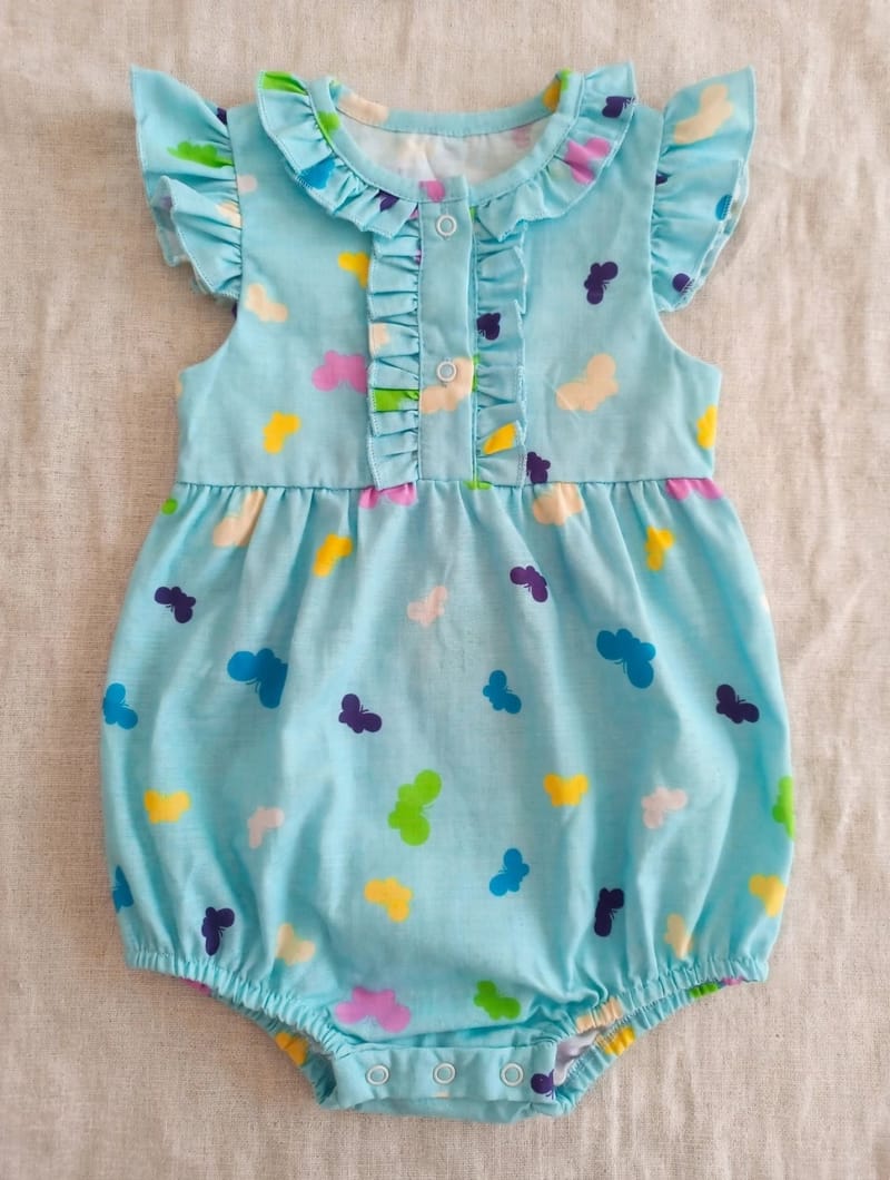 Ruffled Butterfly Romper