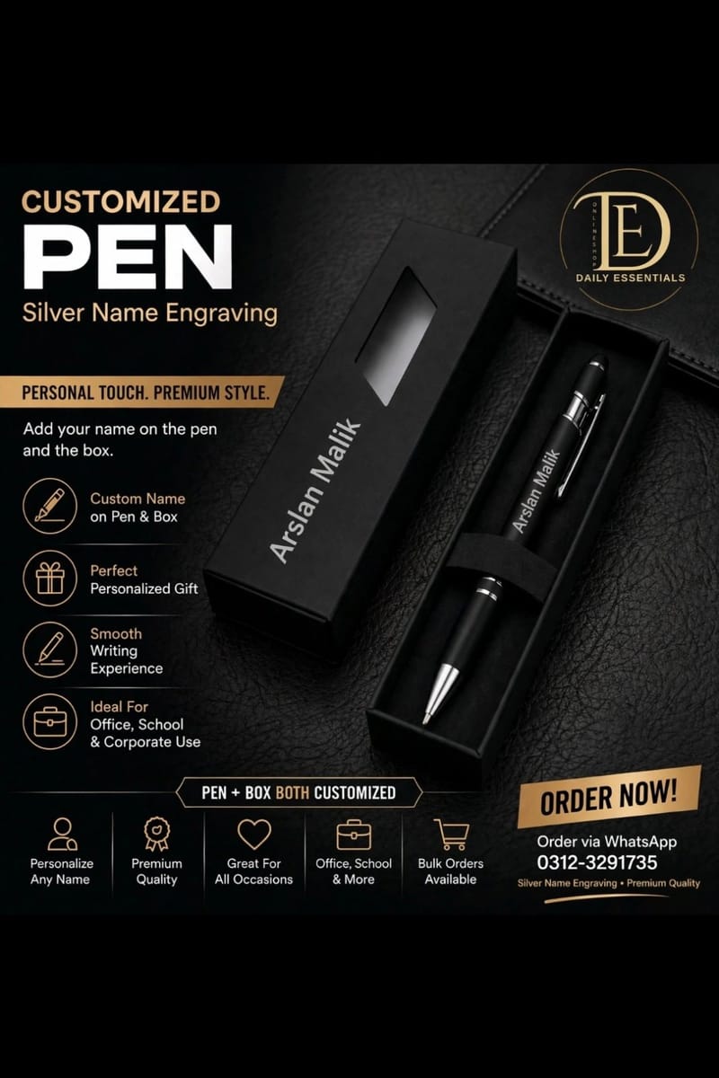 Customized Engraved Pen