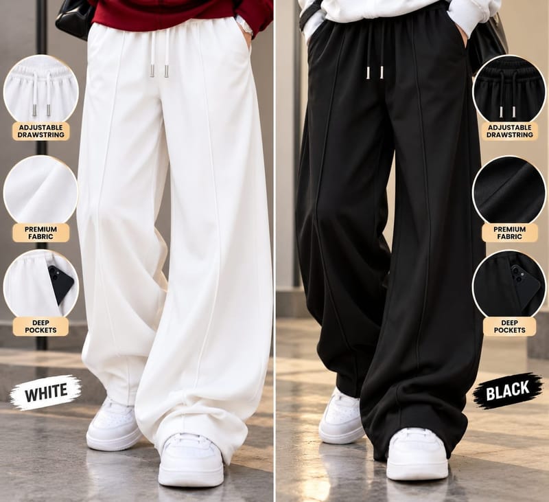 Baggy Wide Leg Trousers, photo 2