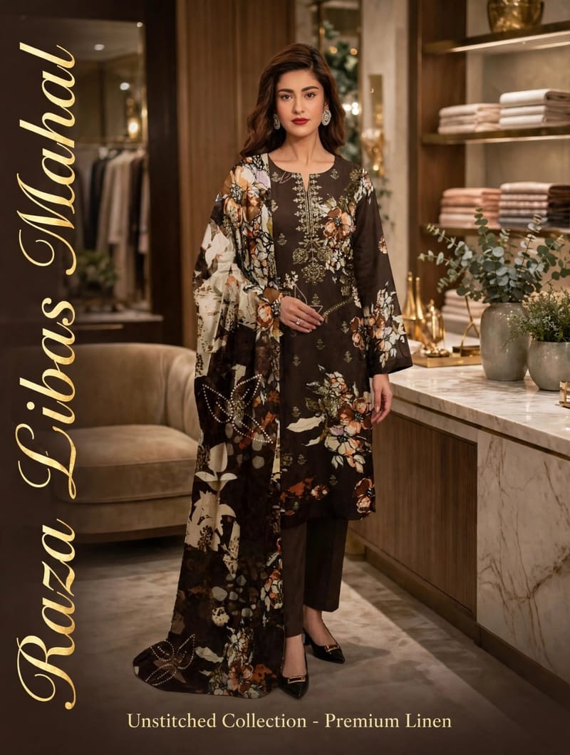 Floral Linen Suit