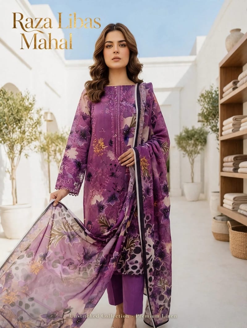 Lelin embroidery 3pc