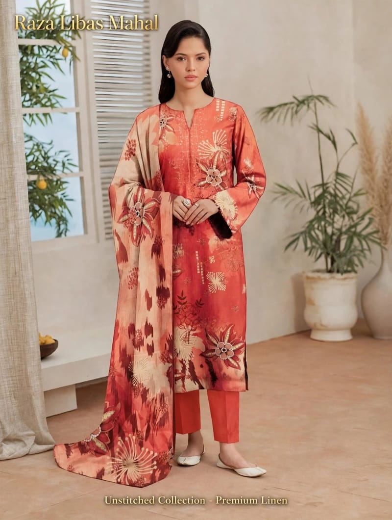 Lelin embroidery 3pc
