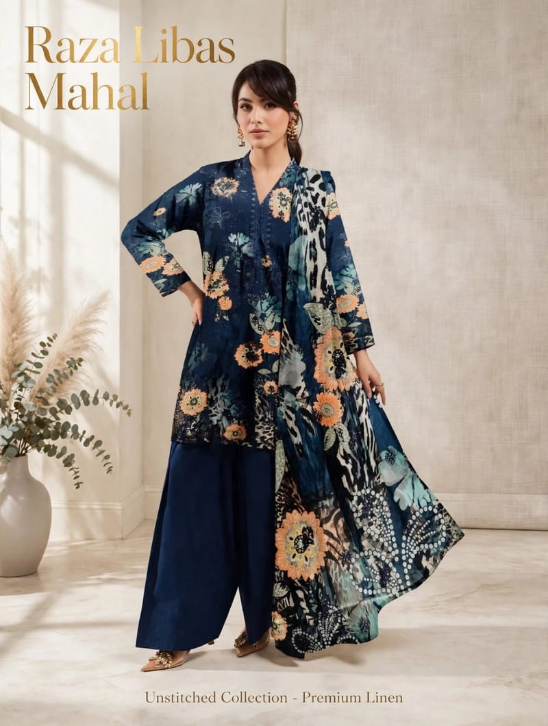 Lelin embroidery 3pc