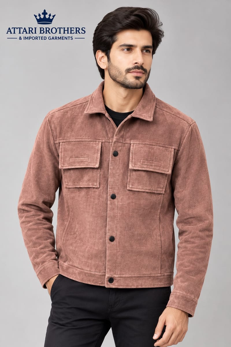 Suede Utility Jacket, photo 2