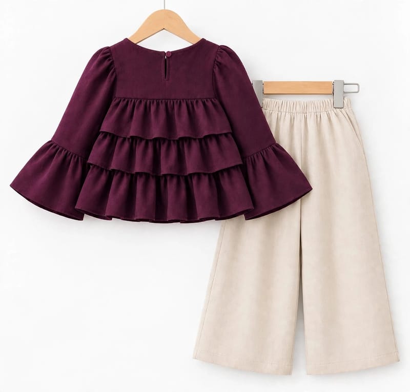 Girls Ruffled Top Set, photo 2