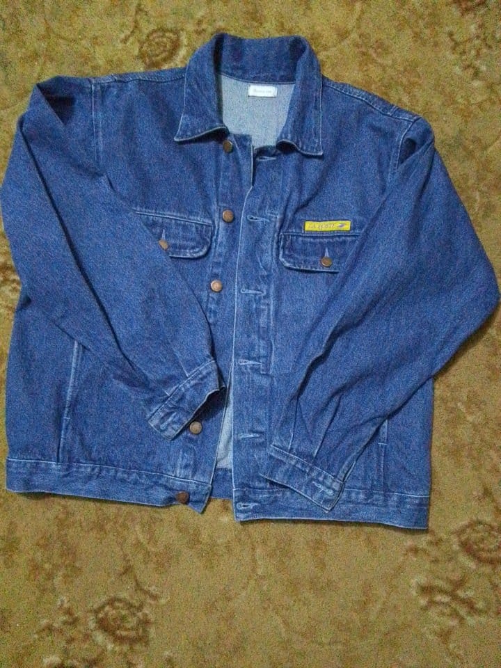 VINTAGE LA POSTE x ARMOUR-LUX Denim BOXY JACKET, photo 2