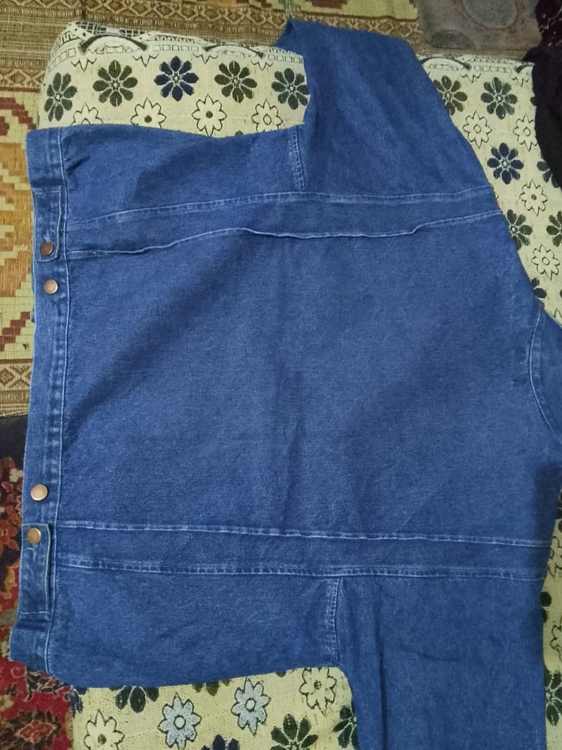 VINTAGE LA POSTE x ARMOUR-LUX Denim BOXY JACKET, photo 3
