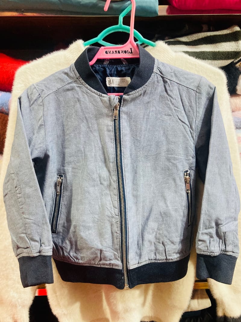 Blue Bomber Jacket