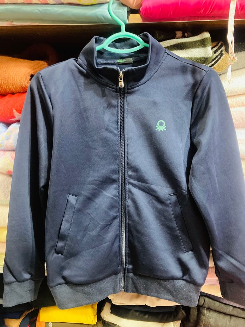 Navy Zip Jacket