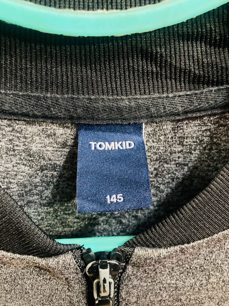 Grey Zip Bomber Jacket, photo 2