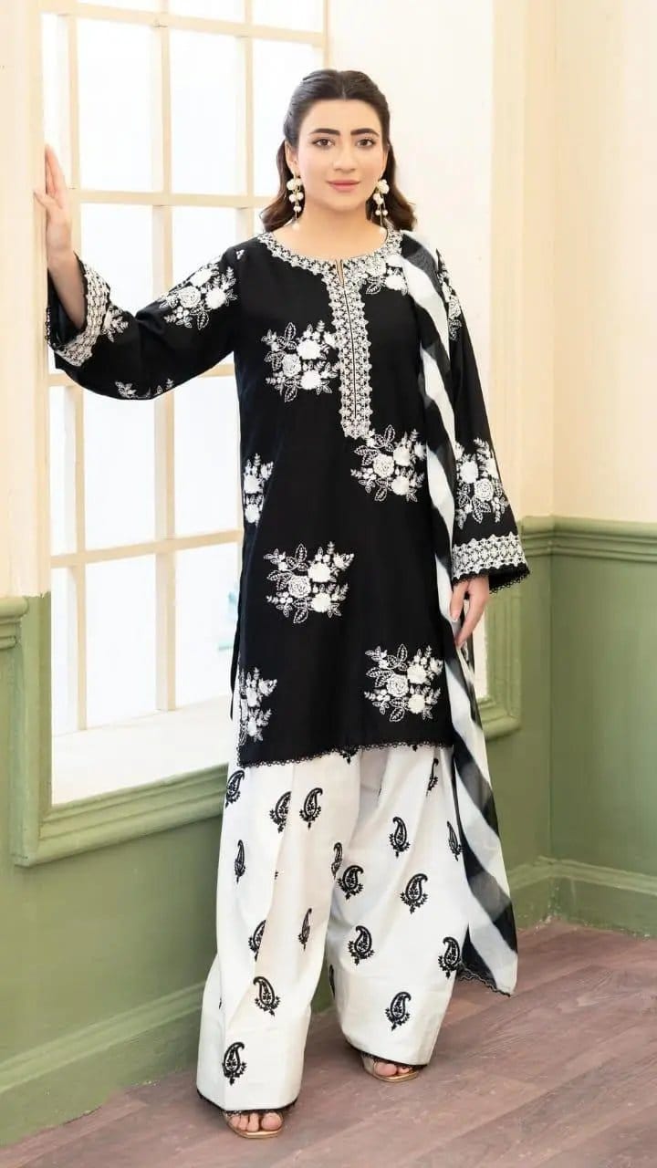 3 pcs woman's unstitched, photo 2
