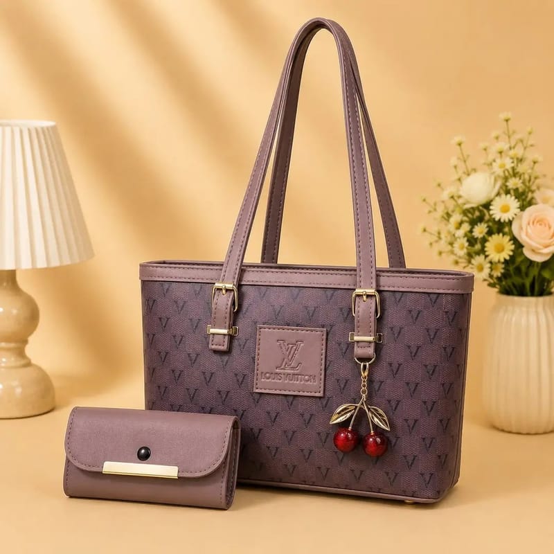 Women's Leather plain Shoulder Bag