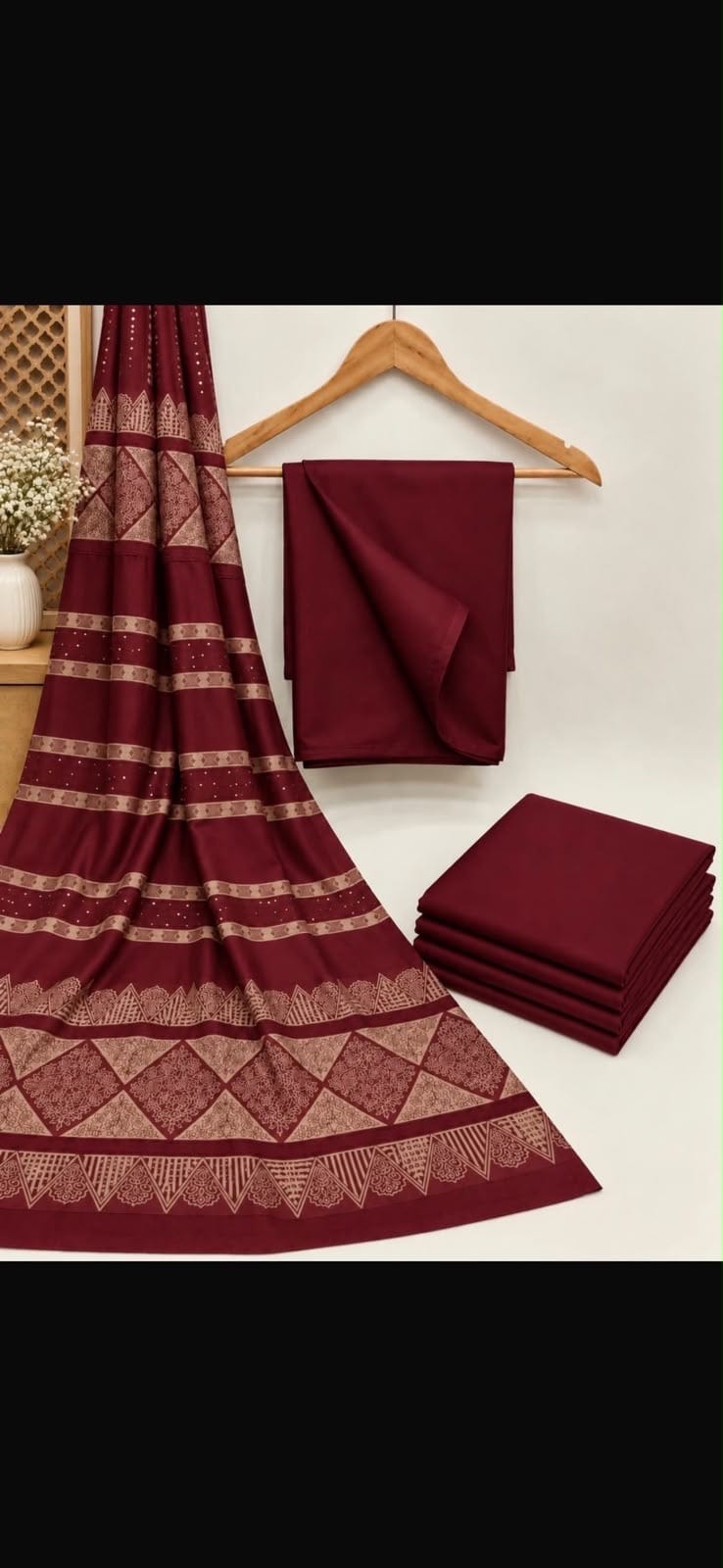 Dhanak marina with pashmina shawl