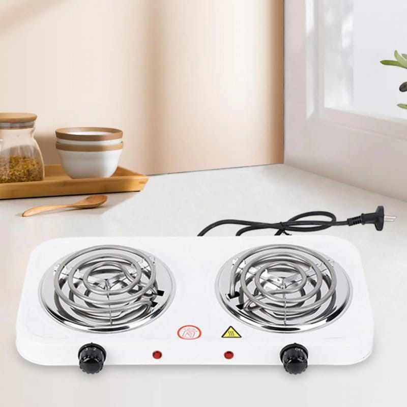 Double Electric Stove | Dual Hot Plate Cooker | Twin Coil Electric Cooking Stove, photo 3