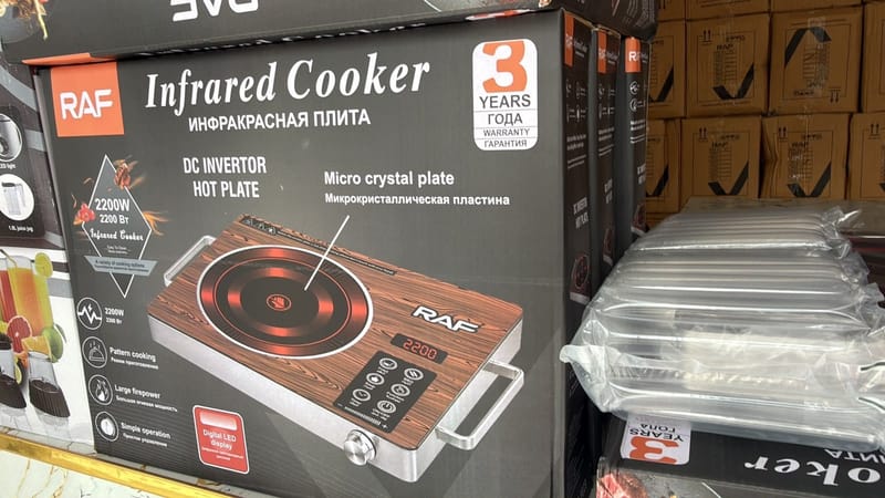 RAF infrared Cooker 2200 watts Electric Stove with Fast Heating, photo 3