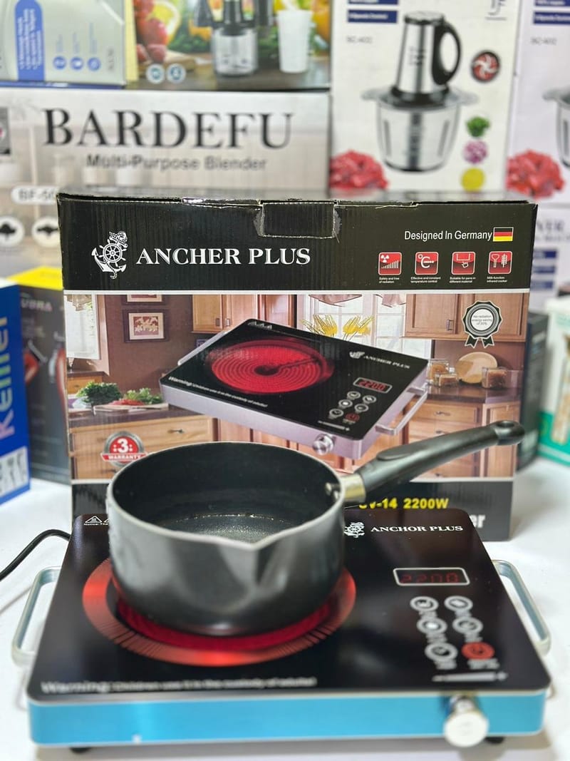 Ancher Plus 2200 Watt Hotplate – High-Power Electric Cooking Solution, photo 2