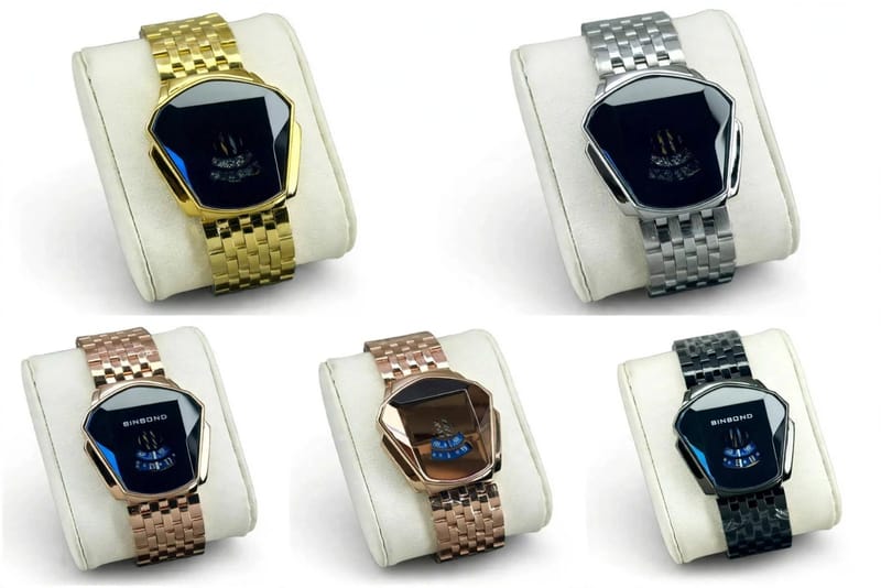 Women Square Steel Chain Watch 18mm | Chic Multicolor Chain Strap Watch Pakistan, photo 6