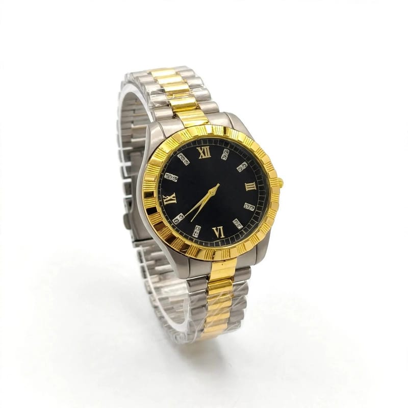 Men's Imported Quality Watch Multicolor | Round Dial Brass Chain Watch Pakistan - 22mm, photo 6