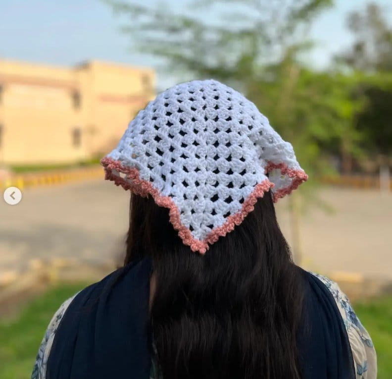 Crochet Bandana, photo 2