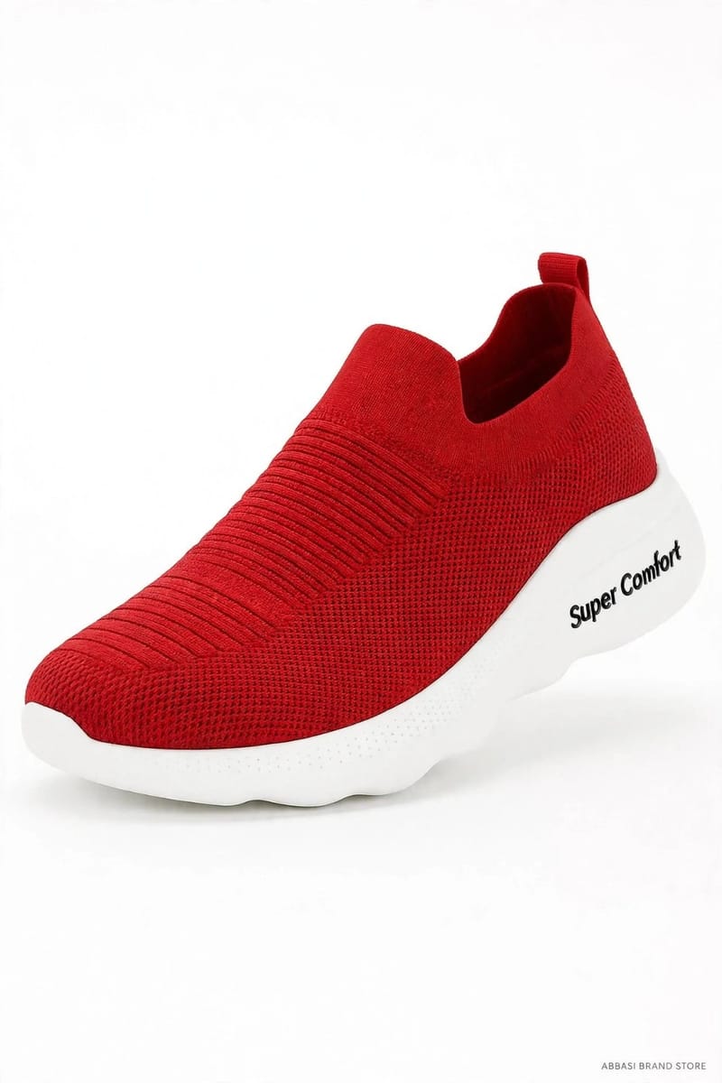 Men's Blue Slip-On Walking Sneakers Size 40-45 - Canvas Textured Pattern - Men's Walking Sneakers - Breathable Slip-On -, photo 2