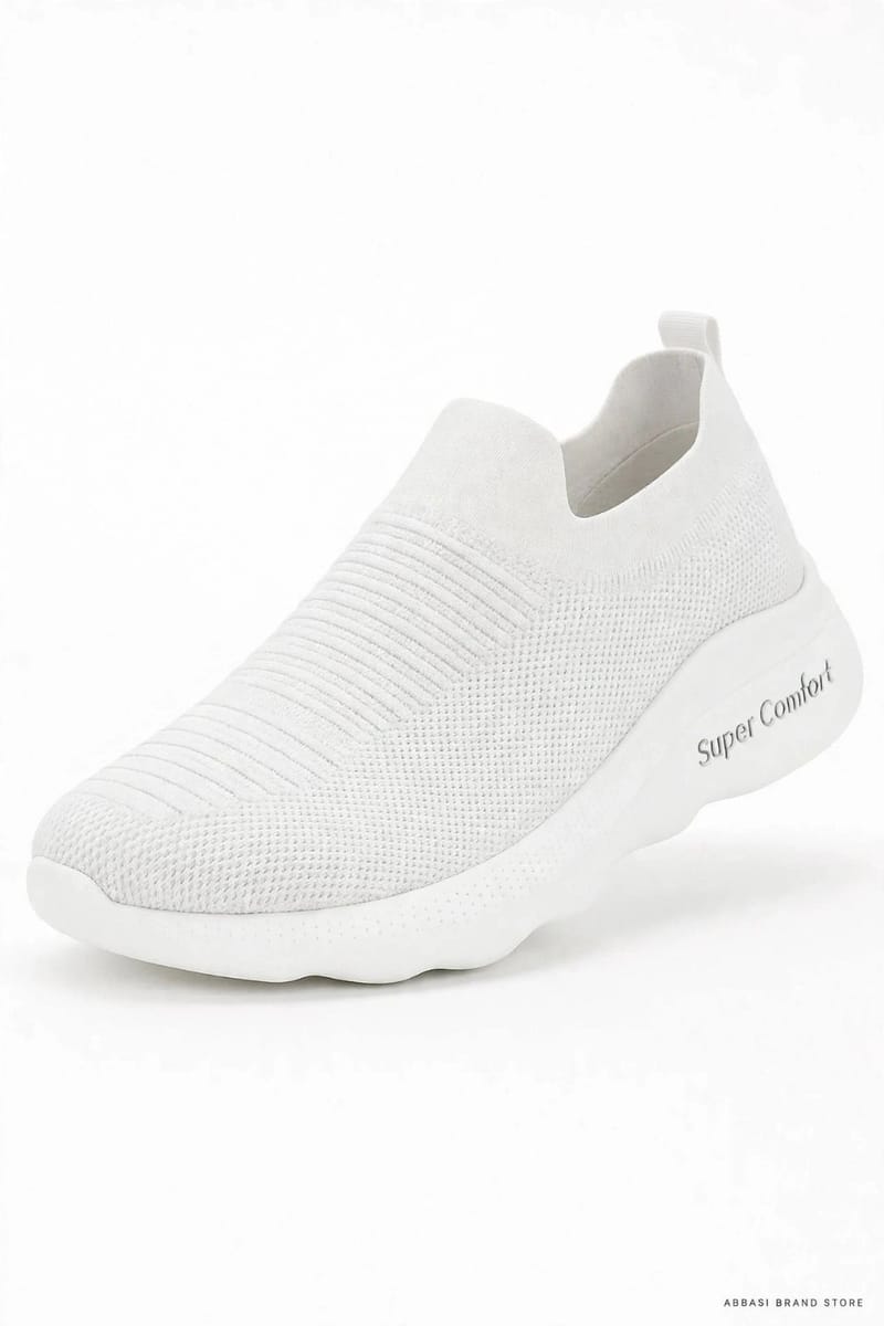 Men's Blue Slip-On Walking Sneakers Size 40-45 - Canvas Textured Pattern - Men's Walking Sneakers - Breathable Slip-On -, photo 3