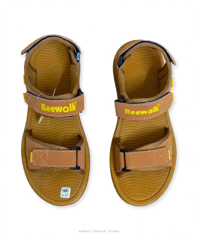 Sport Sandals For Boys - MUSTARD - Mustard Sport Sandals - Breathable Comfortable Driver Sandals - Outdoor Sports, photo 4